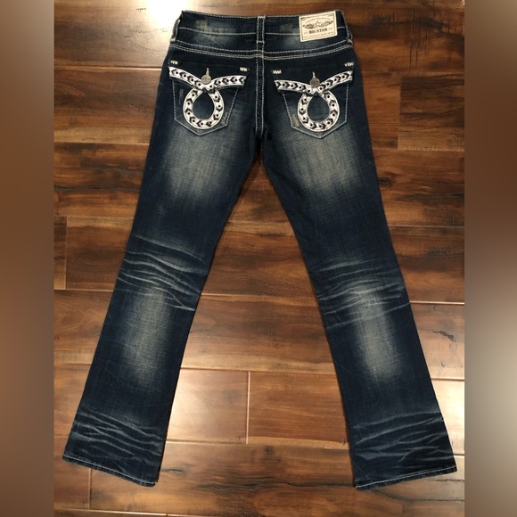 NEW BIG STAR SWEET BOOT ULTRA LOW RISE 26R x 32" - Picture 3 of 8